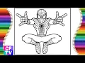 Spiderman Coloring to Color Spider-man Crystal NCS Release