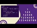 30 Number Pattern without any pre-defined method using while loop in Python