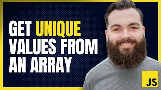 3 Simple Ways to Get Unique Values From an Array JavaScript Tips