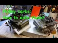 How to date unknown Holley carburettors for period correct restorations
