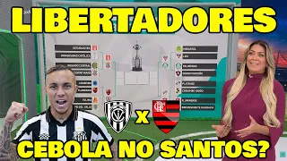 FLAMENGO SE PREPARA PARA ENFRENTAR O DEL VALLE! CEBOLINHA NO SANTOS?