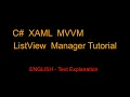 C VM ListView Tutorial