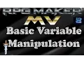 RPG Maker Basic Variable Manipulation