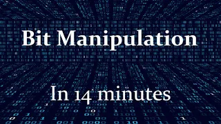 Bit Manipulation Competitive Programming Master the basics