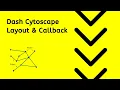 Dash Cytoscape - Layout and User Interaction