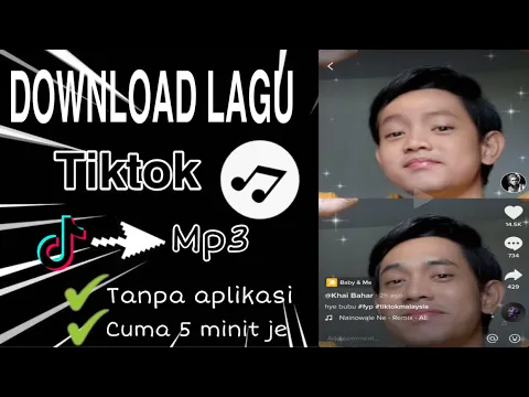 Download MP3 Cara download lagu di tiktok tanpa aplikasi - (TUTORIAL)