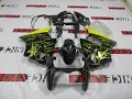 Kawasaki ZX6R Yellow Flame Kanji Fairings - Video 5 of 1