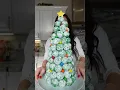 Christmas Donut Tree