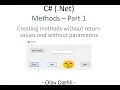 C - Methods part 1
