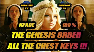 The Genesis Order How To Get All The Chest Keys And KPages V1 00 Update
