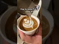 Lagu How to make tulip latte art #tuliplatteart