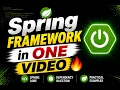 Learn Spring Framework in One Dependency Injection IOC Inversion Of Control