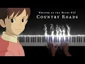 Country Roads - Whisper of the Heart OST (Piano) | Studio Ghibli, John Denver