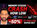 DOWN 50 TIME TO BUY Memory Stocks LIFETIME OPPORTUNITY My FINAL Message for ALL Investors