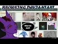 Browsing DeviantART