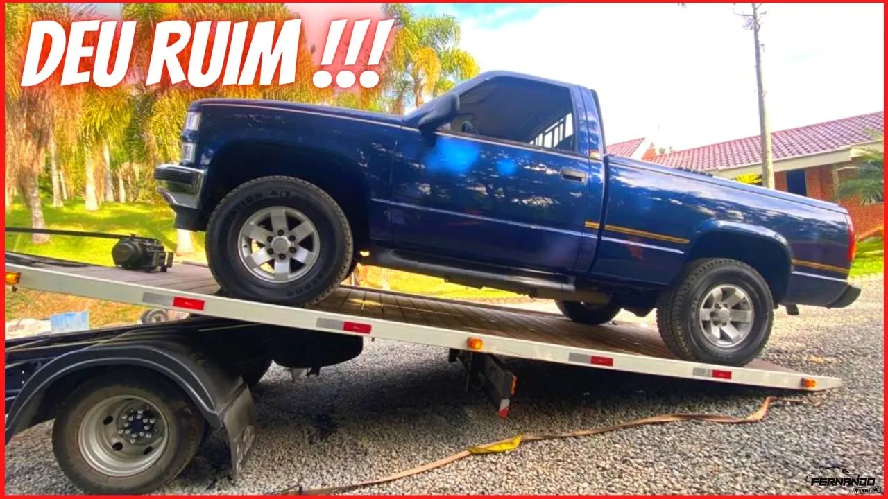 MINHA 6 CILINDROS DEU PROBLEMA E É DOS BRABOS #chevrolet #silverado
