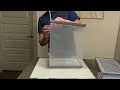 How to assemble shoe organizers storage boxes from Amazon - stackable sneaker containers