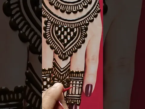 New Karwa Chauth mehndi design|| #mehndi #stylishmehndidesign