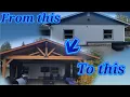 DIY Patio Roof Build - Start to Finish in 10mins