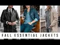 5 Fall Jackets for Men Fall Fashion Essential 2019 Levitate Style
