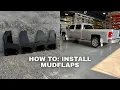 Install Guide - JB PRODUCTS KICKBACK MUDFLAPS