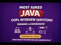 Most asked Java interview Question OOPS Part - 1