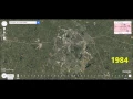 Lexington Kentucky - Urban Sprawl Time Lapse