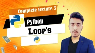 to use Loops in python in Urdu Hindi to use while loop and For loop in python Urdu