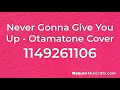 Top 20 Never Gonna Give You Up Roblox Music Working 2021