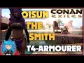 HOW TO GET OISUN THE SMITH - T4 ARMOURER Conan Exiles