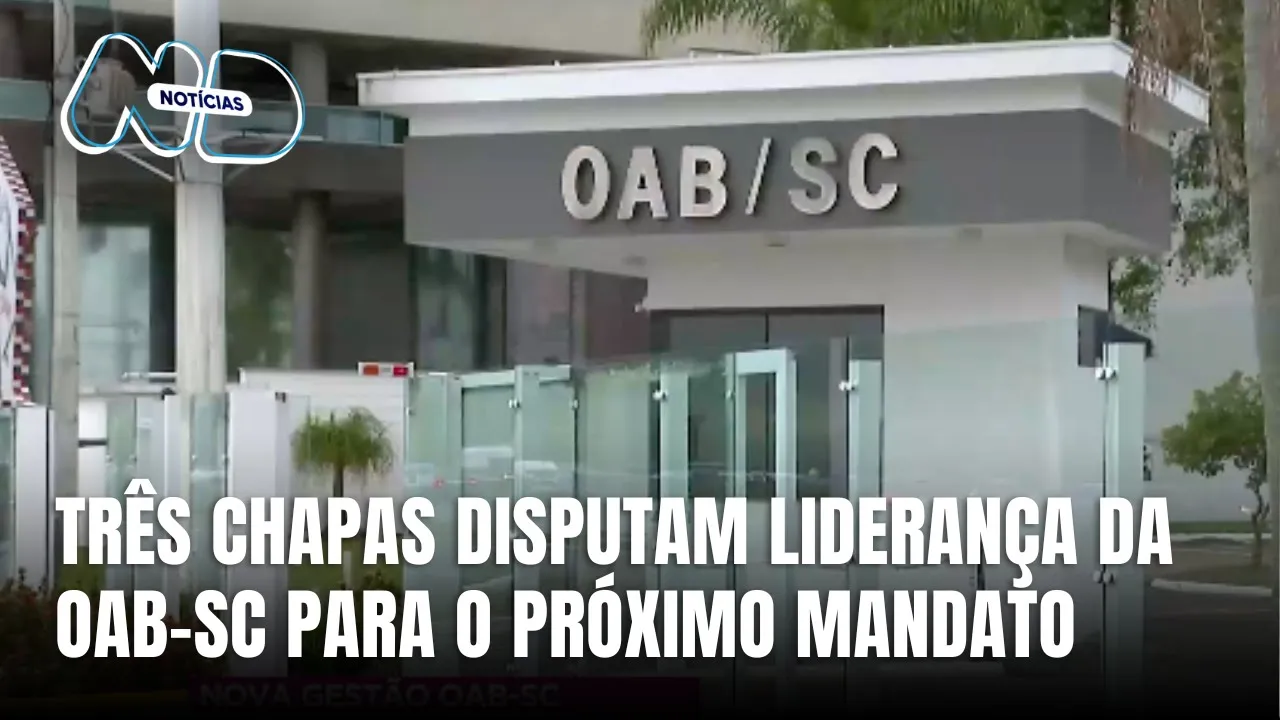 Eleições OAB-SC: conheça as três chapas candidatas à nova gestão