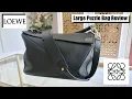 LOEWE LARGE PUZZLE BAG IN BLACK REVIEW PROS AND CONS