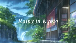 Rainy in Kyoto | Peaceful Piano & Rain Sounds for Sleep & Healing
