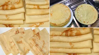 طريقة عمل عجينة الكريب الحادق والحلو بعجينة واحدة بكل اسرار افخم المحلات الشيف هناء فهمي 