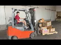 Bryce s First Time Driving a Forklift
