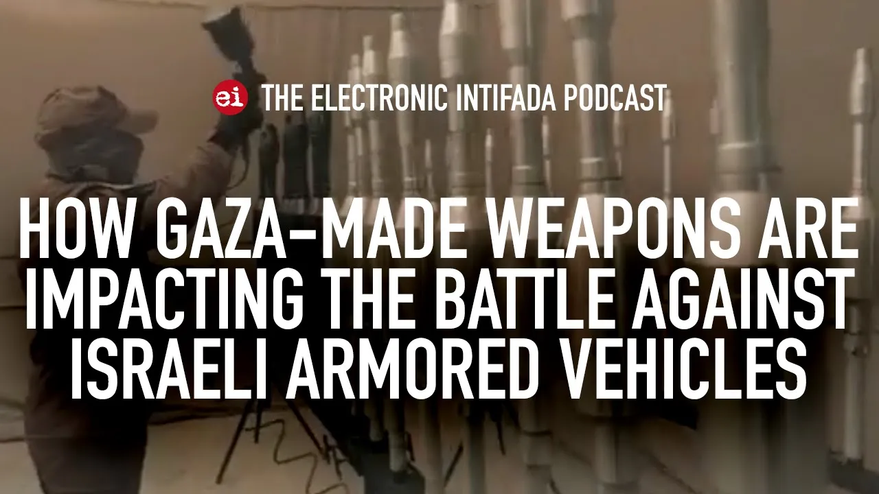How Gaza-made weapons are impacting the battle against Israeli armored vehicles, with Jon Elmer