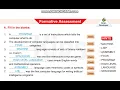 Std VI Lesson 1 Computer Language Exercise