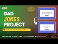 Creating a Dad Jokes Web App with HTML CSS and JavaScript Day 10 of 100 Days of Code Challenge