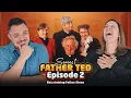 DIT BEZOEK WAS PIJNLIJK ONGEMAKKELIJK 😬 | Amerikanen reageren op Father Ted S1E2