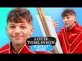 Louis Tomlinson Paints A Chaotic Portrait While Answering Questions | Portrait Mode