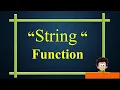 Function -UCASE LCASE LENGTH CONCAT INITCAPE SUBSTR POSITION in