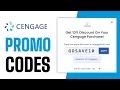 Cengage Promo Codes - TOP Discount Codes 2025