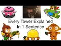 Every BTD6 Tower Explained in 1 Sentence