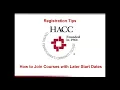 How to Find Courses with Later Start Dates Tutorial