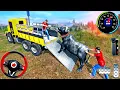 Animal Indian Transport Truck Simulator Real Zoo Transporter Offroad Driving - Android Gameplay
