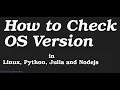 How to Check OS type In Linux and Python