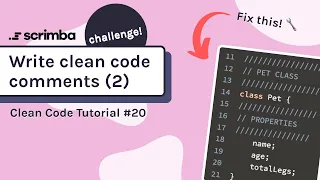 Write Clean Code Comments Clean Code Tutorial