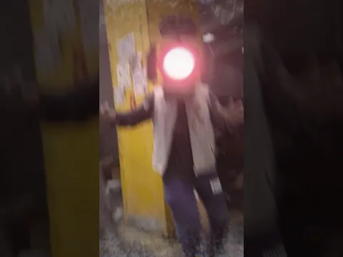 Lighting Head Zombie in real life