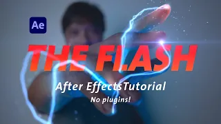 Recreate THE FLASH Lightning Effect ACCURATELY Advanced After Effects Tutorial