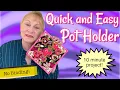 Download Lagu Quick and Easy 10 Minute Pot Holder | The Sewing Room Channel